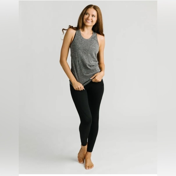 Zyia Active Fog Grey Copper Charged Tank size Large - Picture 1 of 5